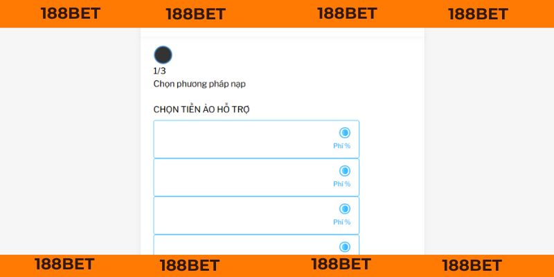 Nạp Tiền 188BET - 1 Phút Tiền Về, Hốt Ngay 100% Nạp Đầu Tiền mã hóa USDT được nhiều người lựa chọn